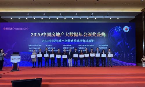 天成地产 2020中国房地产大数据年会斩获多项大奖